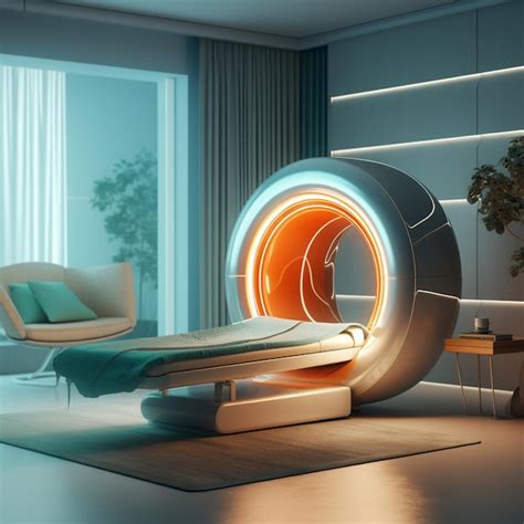 Premium AI Image | an mri machine is in a hospital room