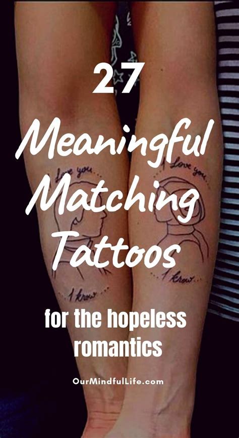 27 meaningful matching couple tattoos for when you find the keeper ...