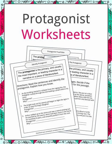 Protagonist Facts & Worksheets | Definition | Examples