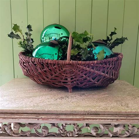 Antique Witch Balls in Antique Coloured Glass