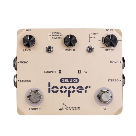 Donner Deluxe Looper Guitar Pedal First Look Review | Greg Kocis