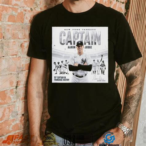 New York Yankees Captain Aaron Judge Shirt – Gearbloom