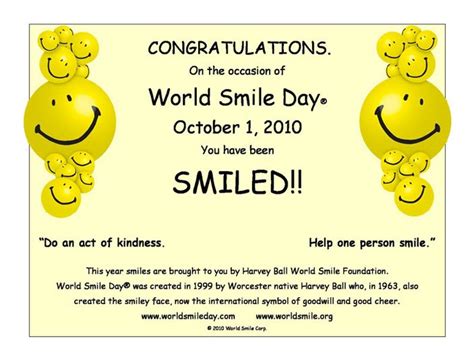 Hampton Inn Dumfries, Va.: Happy World Smile Day :)