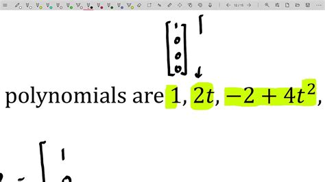 Vector Spaces - The Dimension of a Vector Space - The Basis Theorem ...