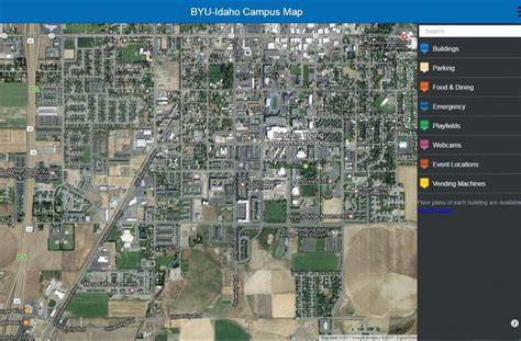 Byu Campus Map Printable