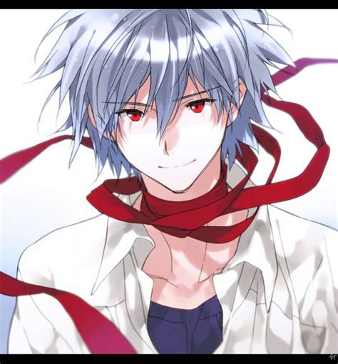 Nagisa Kaworu (Kaworu Nagisa) - Neon Genesis Evangelion - Image by Toujou Sakana #1413346 ...