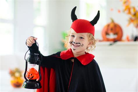 Child in Halloween Costume. Kids Trick or Treat Stock Photo - Image of game, celebrate: 159473964