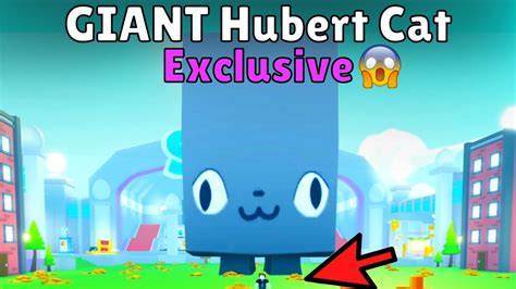 😱HACKER Equips *GIANT* Hubert Cat in Pet Simulator X! - YouTube