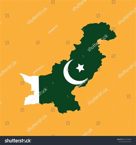 Pakistan map - High detailed color map of - Royalty Free Stock Vector ...