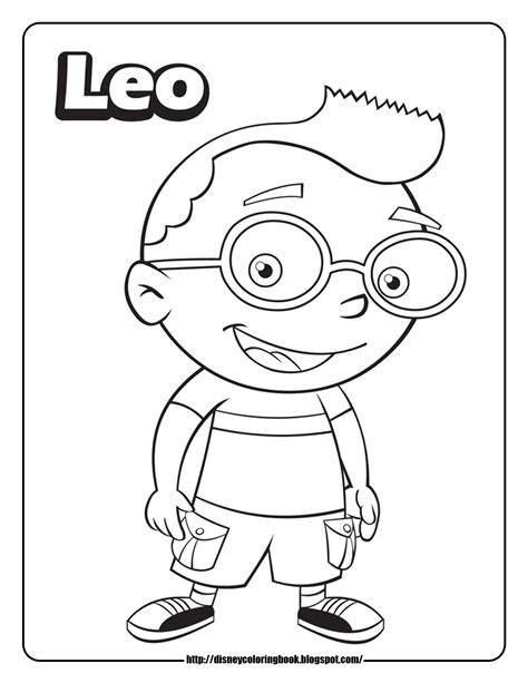 Little Einsteins 3: Free Disney Coloring Sheets | Fantasy Coloring Pages