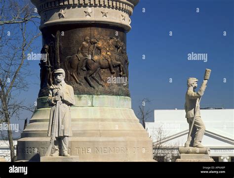 Confederate Monument at Alabama State Capitol Montgomery Alabama USA ...