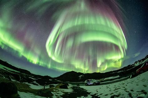 A Vortex Aurora over Iceland | yeoys.com