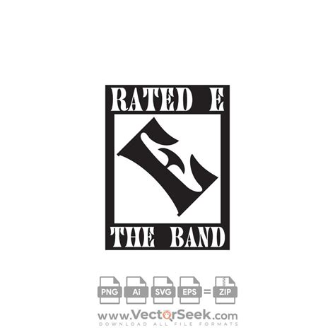 Rated E The Band Logo Vector - (.Ai .PNG .SVG .EPS Free Download)