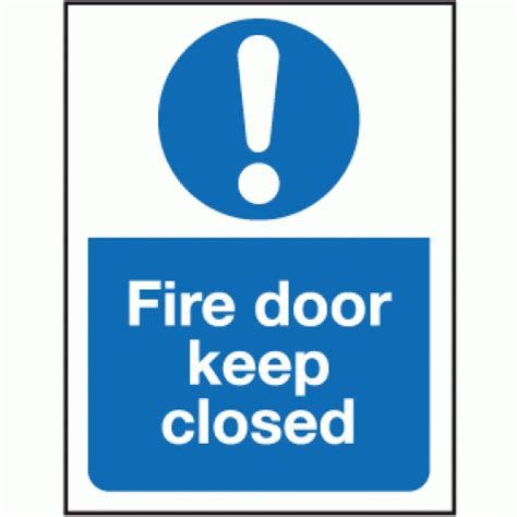 Fire door keep closed sign | Fire Door Signs | Safety Signs and Notices