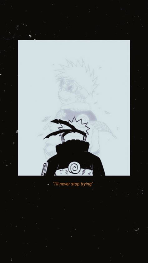 Naruto Aesthetic Black Wallpapers - Wallpaper Cave