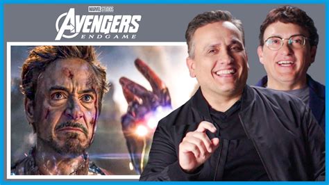 Watch The Russo Brothers Break Down Their Most Iconic Marvel Films ...