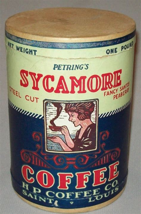 Petring"s Sycamore Coffee | Antique coffee grinder, Vintage tins, Coffee tin