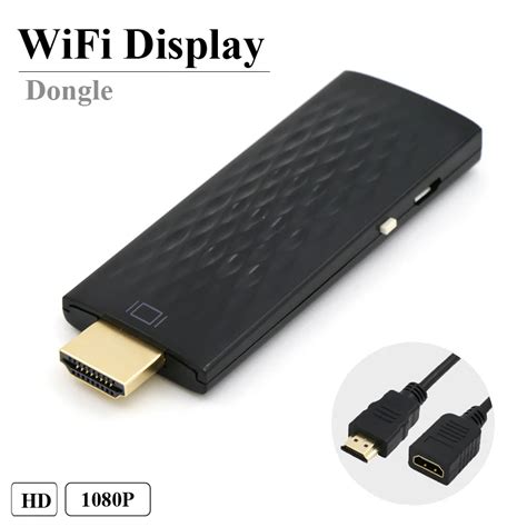 TV stick HDMI Dongle Miracast DLNA WIDI Wifi display adapter Airplay HDMI Receiver 2.4G For ios ...