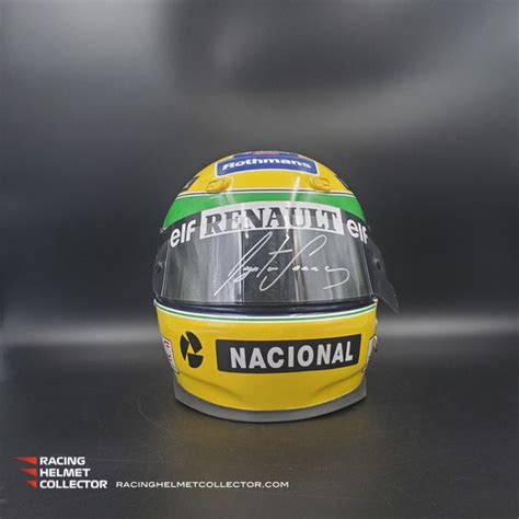 Ayrton Senna – Racing Helmet Collector | Signed F1 Memorabilia