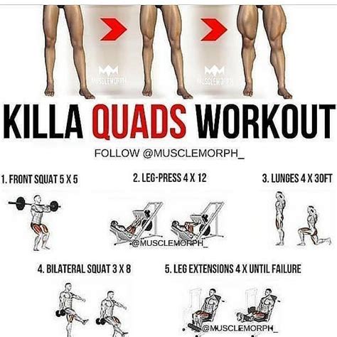 KILLA QUADS WORKOUT Related posts:Repeat this 3 timesThor the strength of a | Quad exercises ...