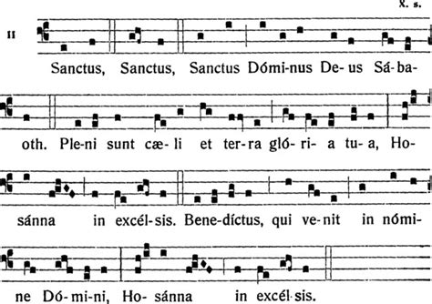 Plain-chant dominicain - Commun des dimanches mineurs - Sanctus - Liturgia