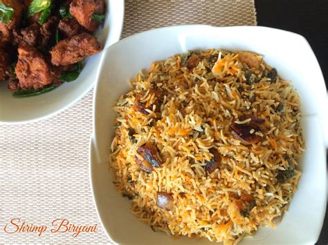 Shrimp Biryani / Prawn Biryani – Relish The Bite