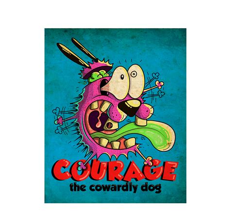 Courage The Cowardly Dog - FanArt :: Behance