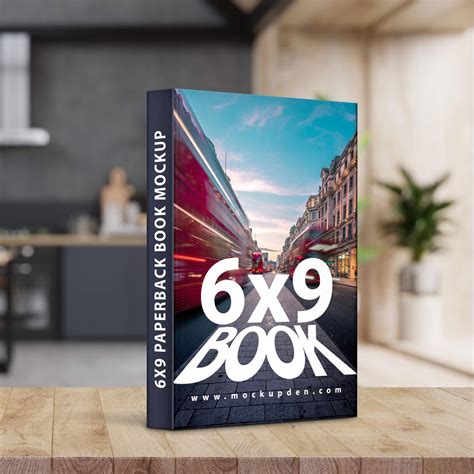 Free 6x9 Paperback Book Mockup...