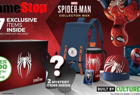 Gamestop Exclusive Spider-Man PS4 Collector's Box Announced - Just Push ...