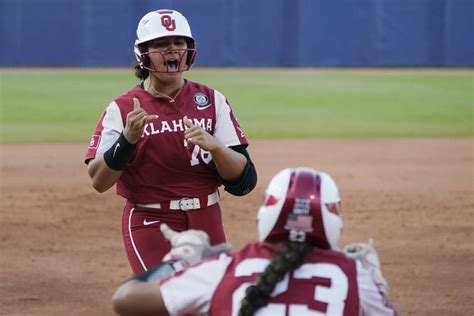 Jocelyn Alo homers Oklahoma past Florida State as Sooners break Hawaii’s NCAA record for home ...