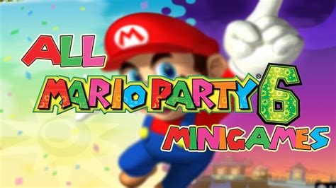 All Mario Party 6 Mini-Games ｜1080p 60fps - YouTube