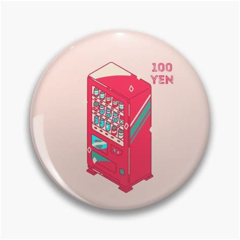 "100 yen vending machine" Pin for Sale by kawaiichan-desu | Vending ...