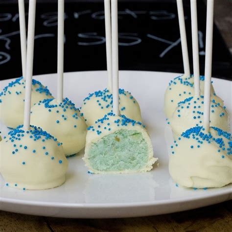 Baby Blue Cake Pops & A Virtual Baby Shower! | Recipe | Cake pop recipe ...