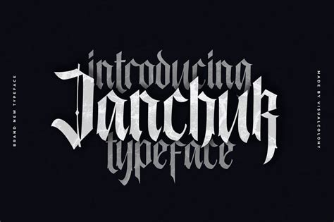 Janchuk Font | Design Shack