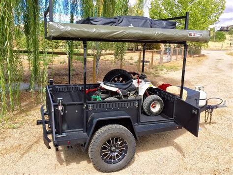 Military-inspired off-road multi-trailers explore the backcountry