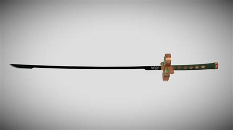 Shinobu Kocho's Katana - 3D model by ivanalilic [fd6ccd3] - Sketchfab