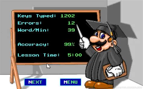 Mario Teaches Typing download | BestOldGames.net