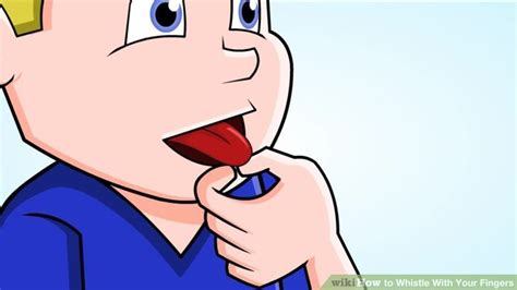 How to Whistle With Your Fingers: 12 Steps (with Pictures) | Whistle ...