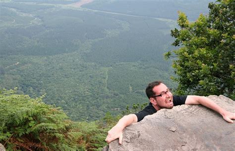 PsBattle: Guy hanging of a cliff : r/photoshopbattles