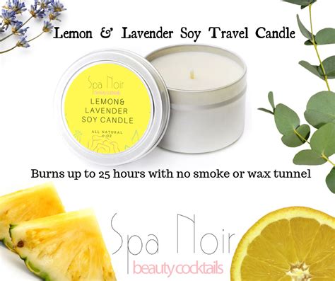 Lemon & Lavender Soy Candle