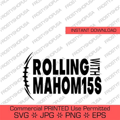 Rolling With My Mahomies Svg - Etsy