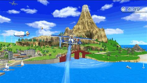 Wii Sports Resort Island Flyover