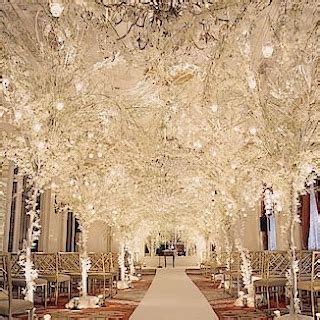 Wonderful Wedding Reception Decorations: Beautiful Winter Wedding Decoration