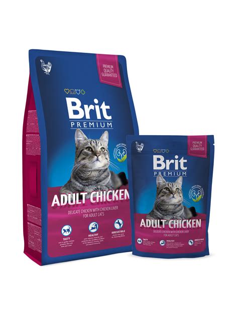 BRIT PREMIUM CAT ADULT CHICKEN DRY CAT FOOD - PETTO