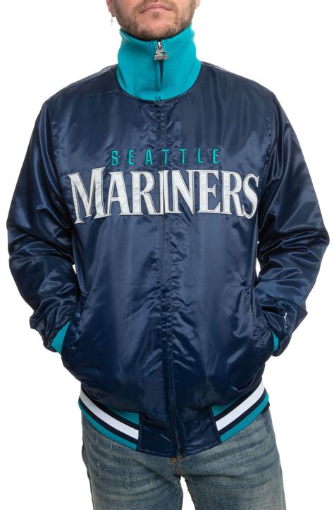 STARTER Seattle Mariners Jacket LS950835-SMR - Shiekh