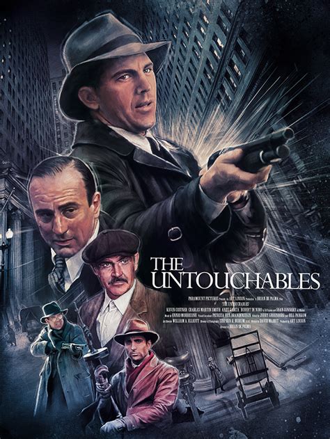 30x30: The Untouchables by Richard Davies - Home of the Alternative Movie Poster -AMP-