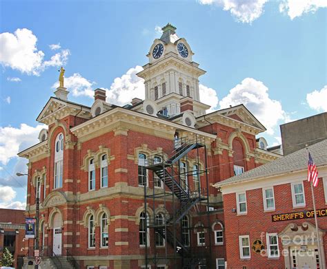 Athens County Courthouse Athens Ohio 6427 Photograph by Jack Schultz ...