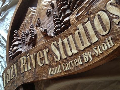 CUSTOM WOOD SIGNS Carved Signs Personalized Wooden Signs Business Signs Cabin Signs Cottage ...