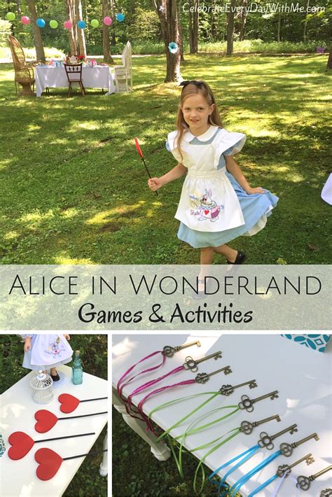 Alice in Wonderland Party Games, Activities & More - Celebrate Every ...