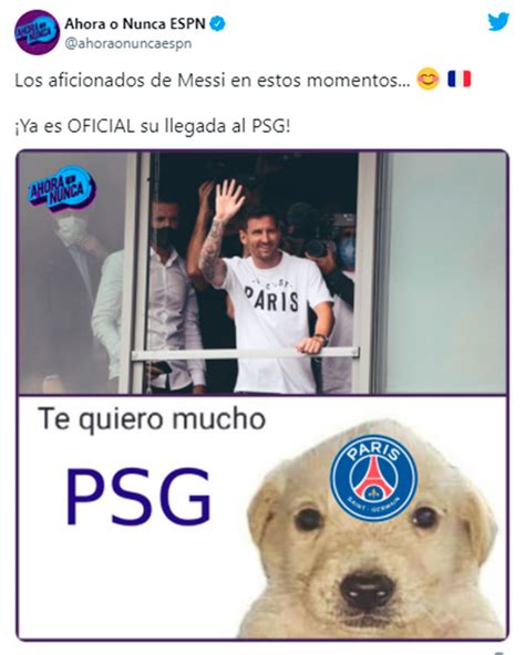 Messi y su llegada al PSG en la mirada de los memes más graciosos de ...